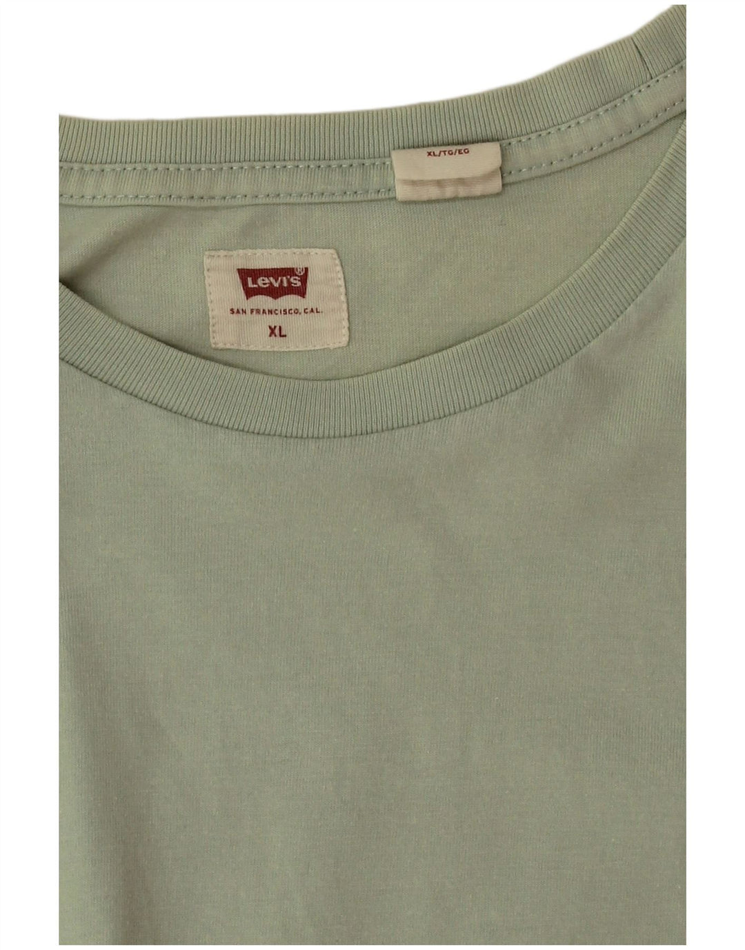 T-shirt da uomo Levi's Top XL in cotone verde