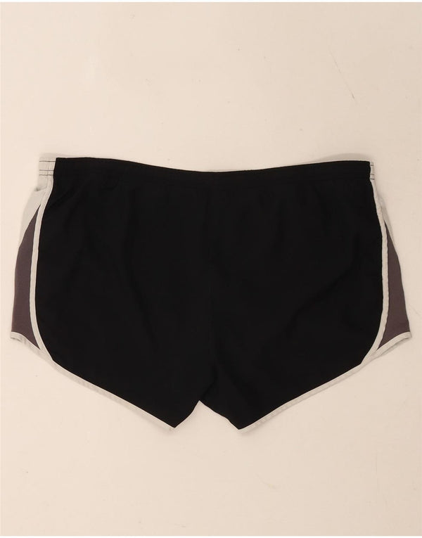 Pantaloncini sportivi Nike Dri Fit da uomo, colore nero medio, in poliestere color block