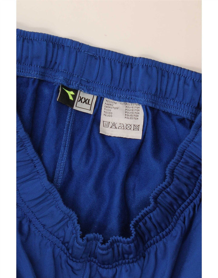 Pantaloni da tuta da uomo Diadora 2XL Blu Poliestere