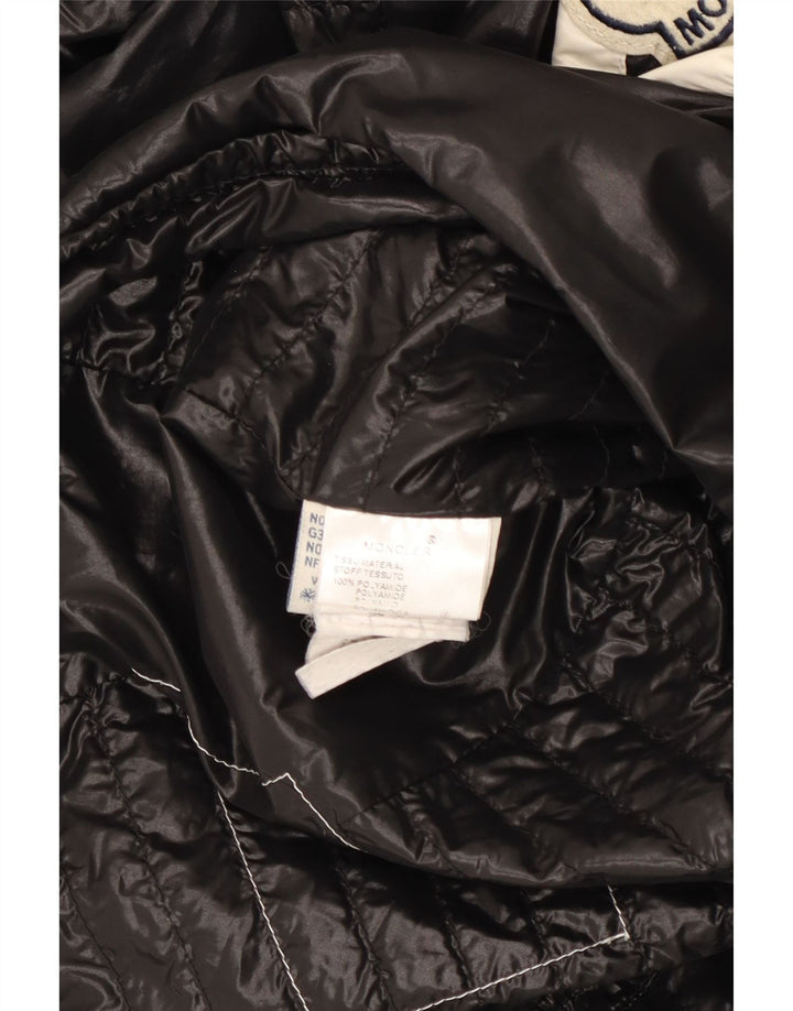 Moncler Giacca imbottita da donna taglia 2 media nera in poliammide