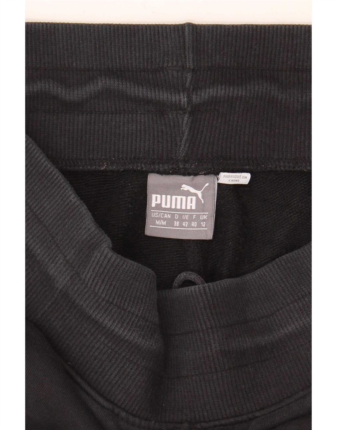 Pantaloni da tuta da donna Puma Joggers UK 12 Medium Black Colourblock