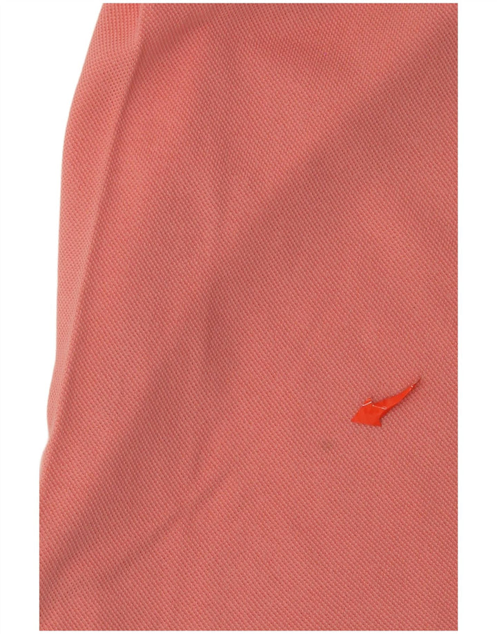 Polo da uomo Lacoste taglia 4 in cotone rosa medio