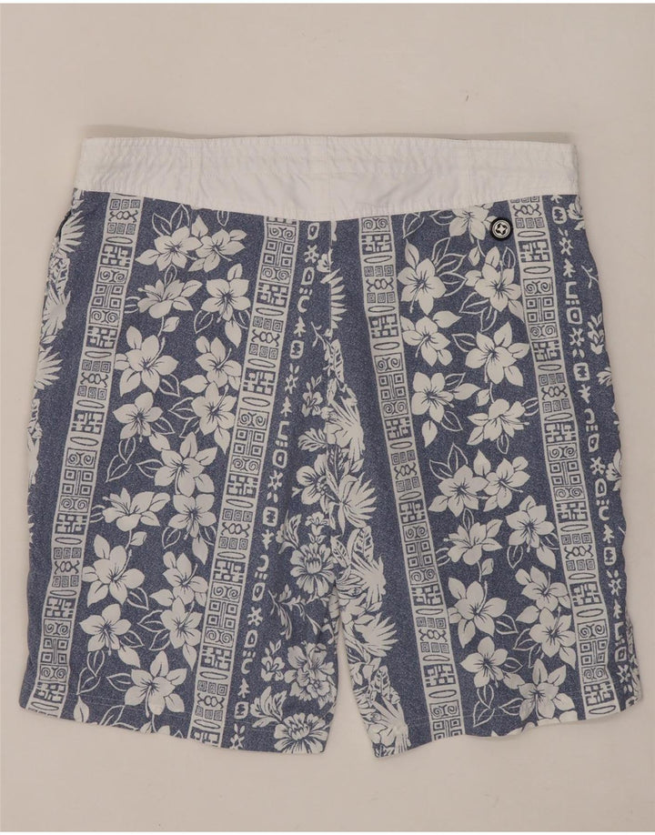Pantaloncini da bagno da uomo Colmar IT 50 Nylon floreale blu medio