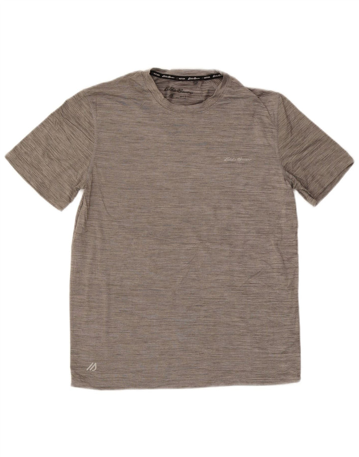 T-shirt da uomo EDDIE BAUER piccola grigia chiazzata