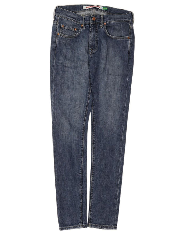 Jeans skinny da donna Carrera IT 48 XL W30 L33 Blu cotone