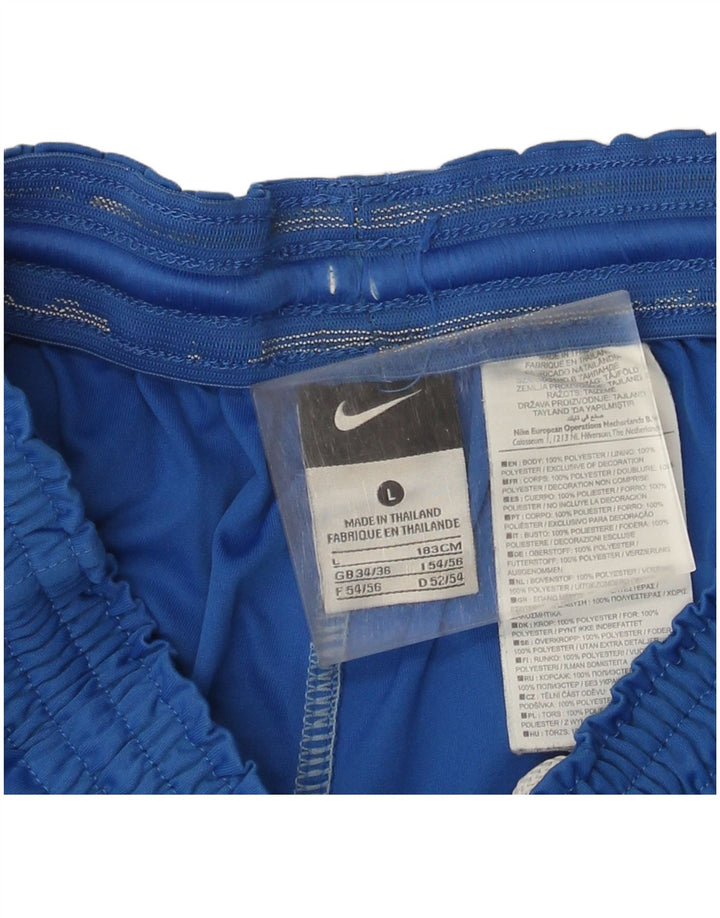 Pantaloncini sportivi Nike da uomo grandi in poliestere blu