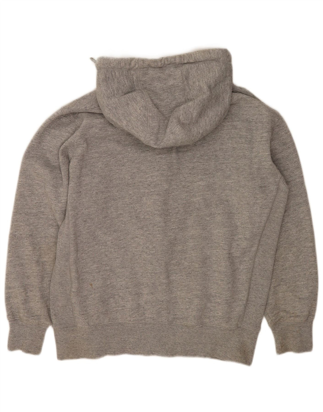Felpa con cappuccio e zip da uomo Superdry XL in cotone grigio