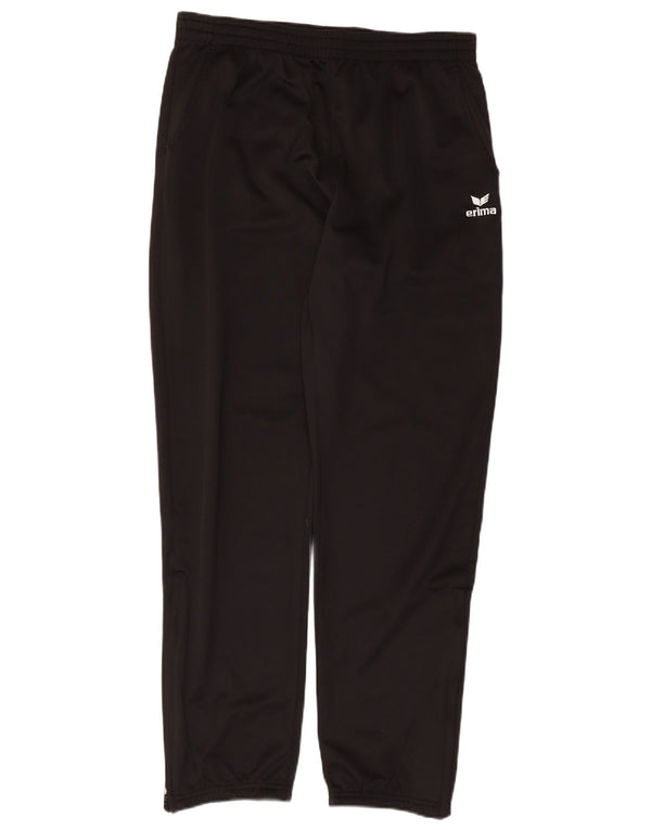 Pantaloni da tuta da uomo Erima in poliestere nero medio