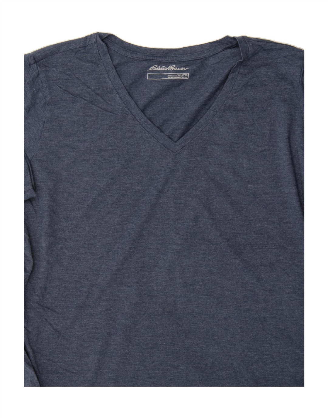 EDDIE BAUER Womens T-Shirt Top UK 20 2XL Navy Blue Vintage Eddie Bauer and Second-Hand Eddie Bauer from Messina Hembry 