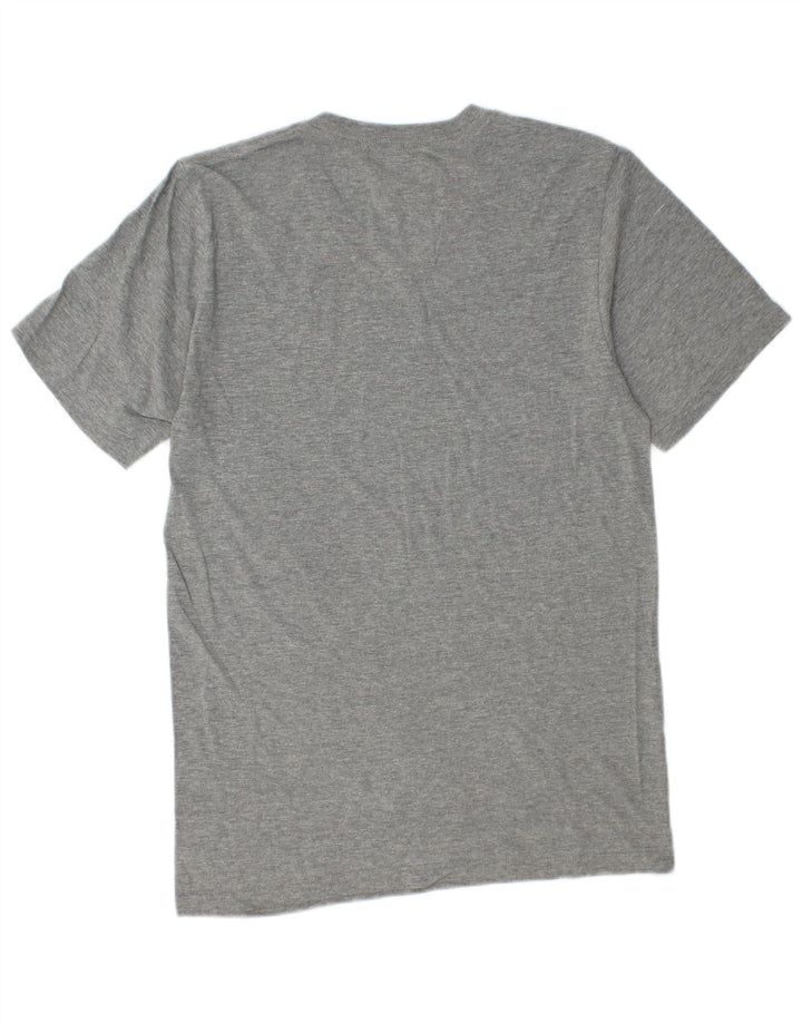 T-shirt Nike da uomo con vestibilità regolare, piccola, in cotone chiazzato grigio