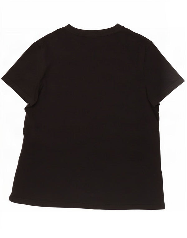 T-shirt grafica da donna Adidas Top UK 24/26 2XL cotone nero