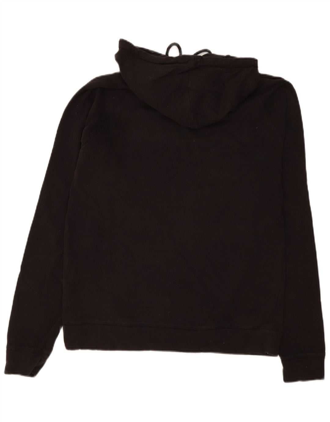 Maglione con cappuccio grafico da uomo Tommy Hilfiger cotone medio nero