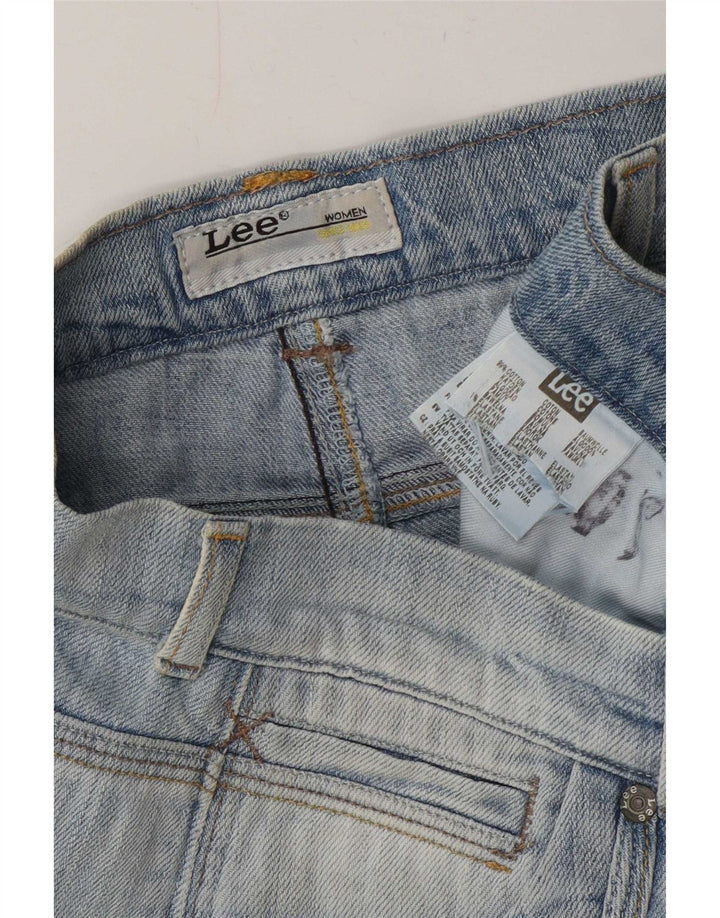 Jeans slim da donna Lee W28 L30 cotone blu