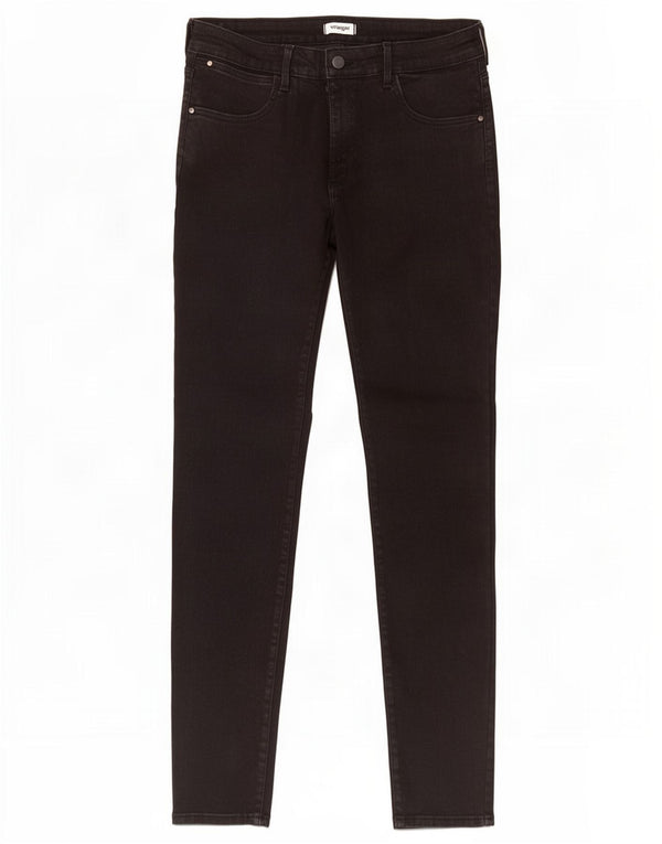 Jeans skinny da donna Wrangler W32 L34 cotone nero