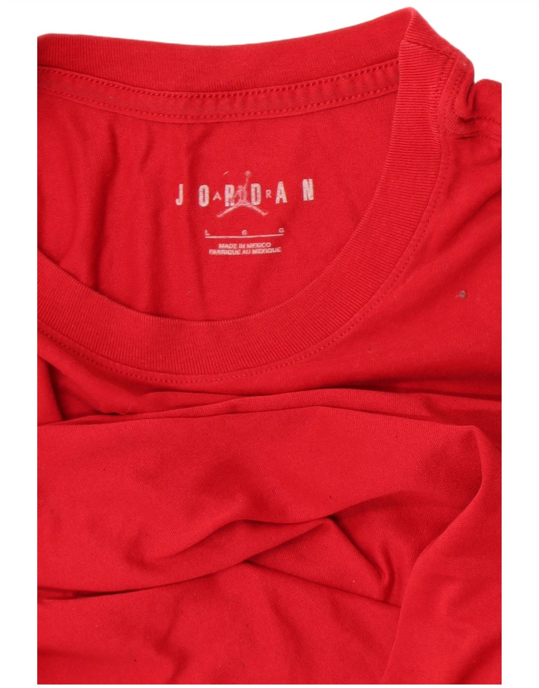 T-shirt grafica da uomo Jordan Top grande rossa