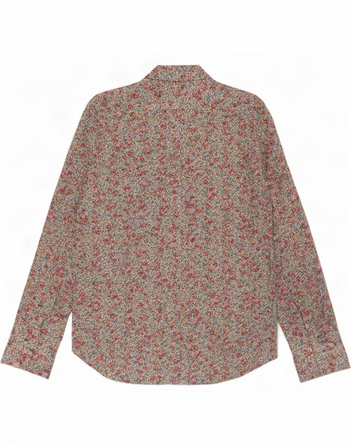 Camicia formale da uomo Paul Smith taglia 42 16 1/2 grande floreale multicolore