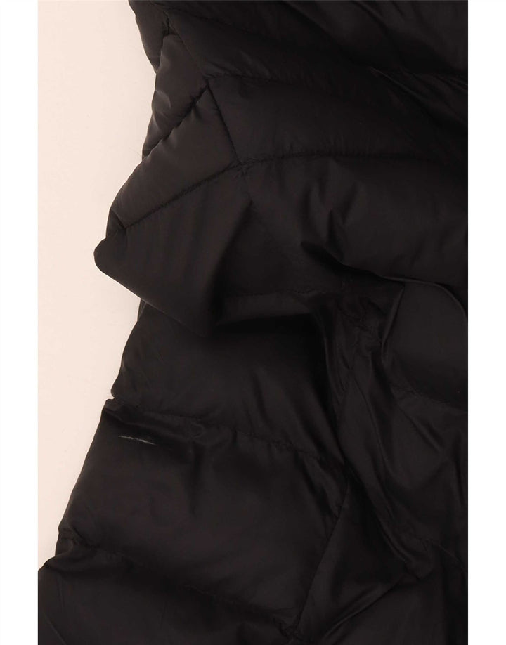 Mountain Warehouse Cappotto imbottito con cappuccio da donna UK 12 Medio Nero Poliammide
