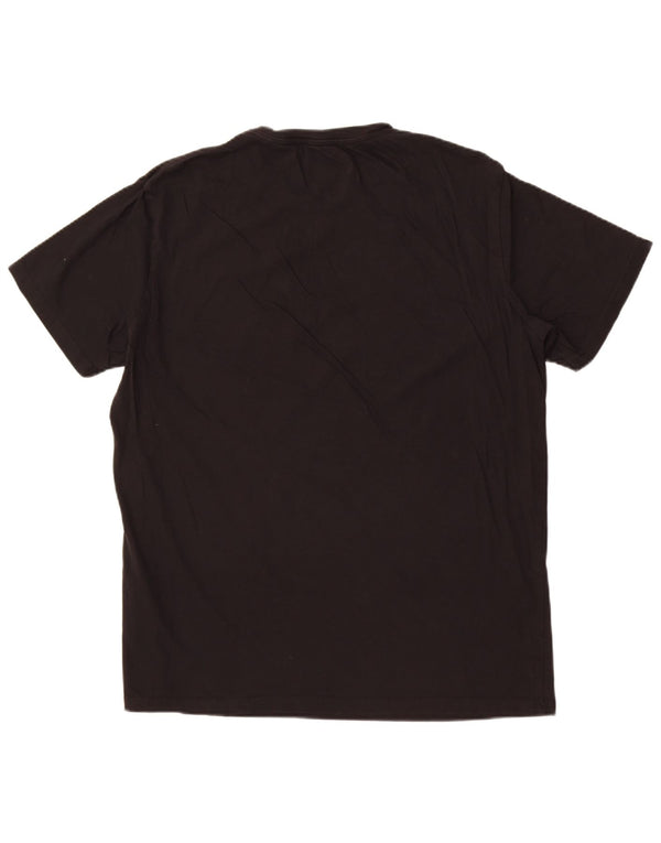 Quiksilver Mens Graphic T-Shirt Top 2XL Black Cotton