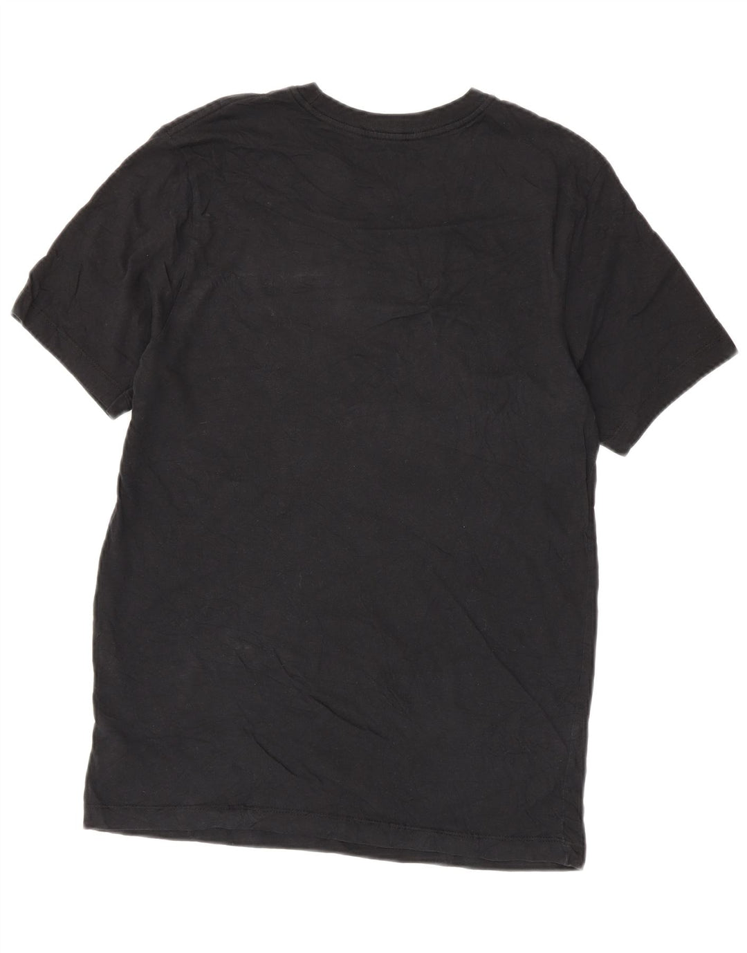 T-shirt grafica da uomo NIKE Top in cotone nero medio