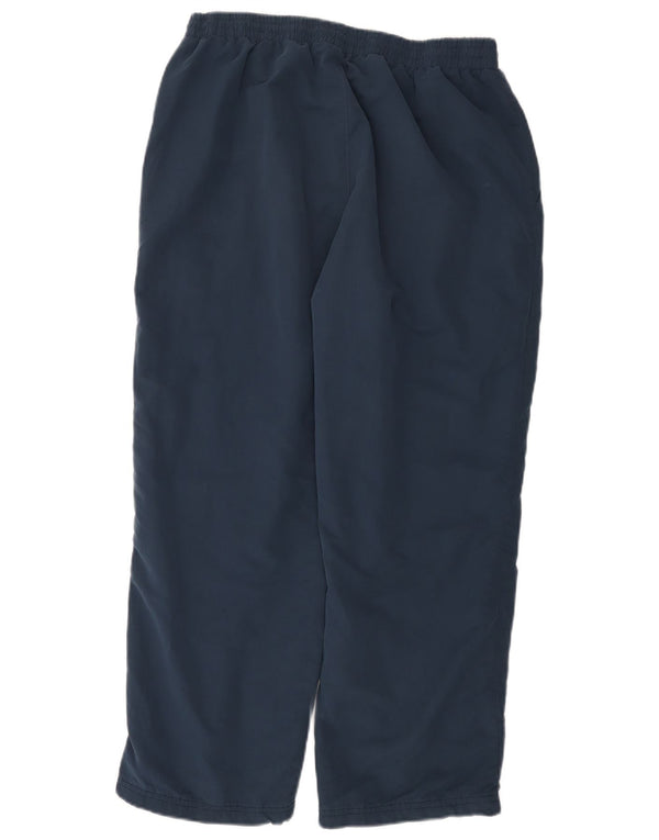 Pantaloni da tuta ASICS da uomo 2XL poliestere blu navy