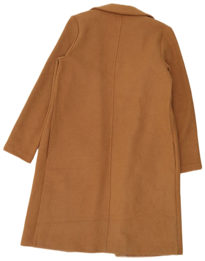 Soprabito aperto da donna Zara UK 14 Poliestere beige medio