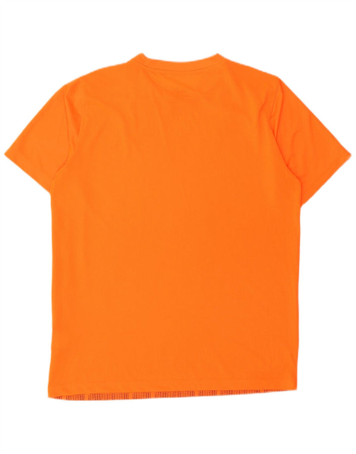 Maglietta Puma da bambino 15-16 anni XL Arancione geometrica in poliestere