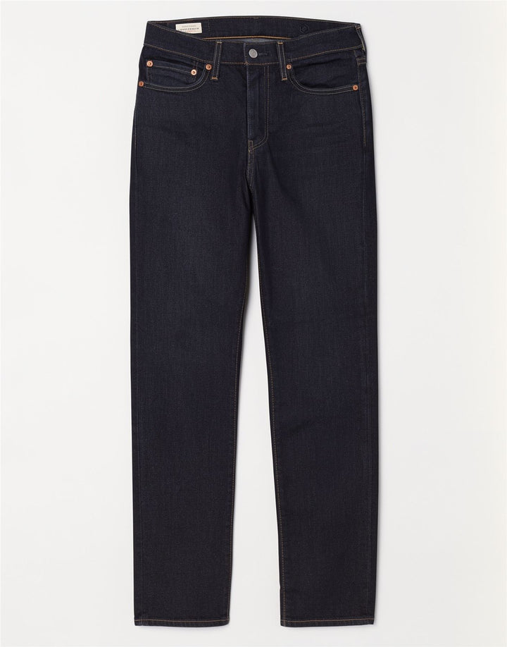 Levi's Uomo 511 Slim Jeans W31 L32 Blu Navy Cotone Classico