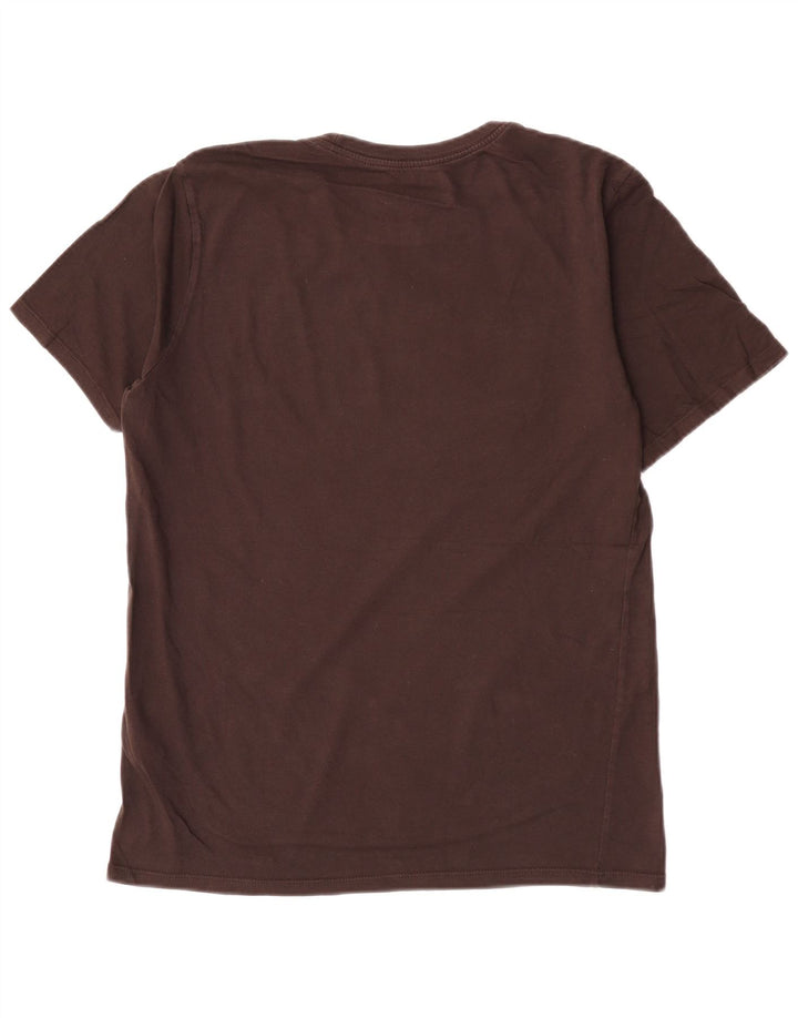 T-shirt grafica da uomo Nike Roma Top in cotone marrone medio