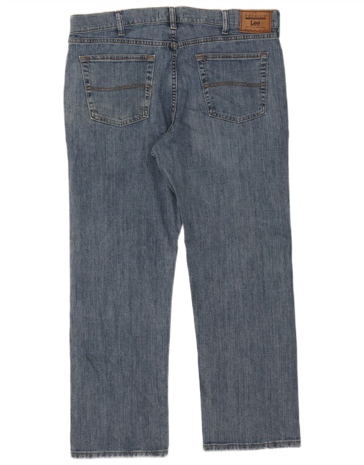 Jeans dritti da uomo Lee W38 L29 cotone blu