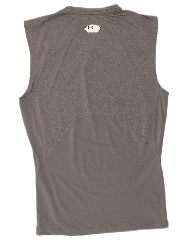 Canottiera Under Armour da uomo Heat Gear, grande, grigia