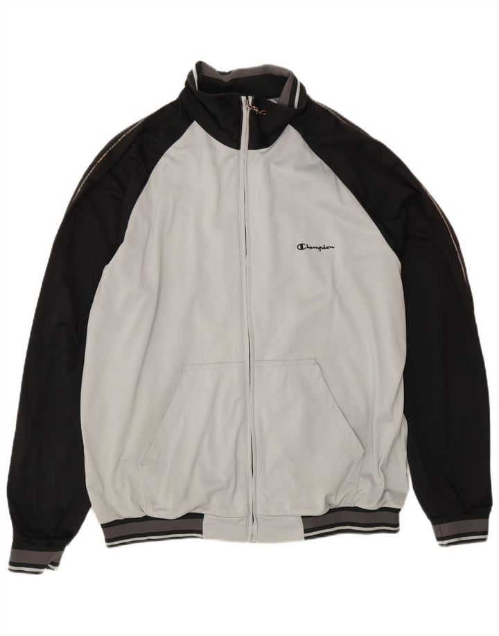 Giacca da tuta da uomo Champion Large White Colourblock