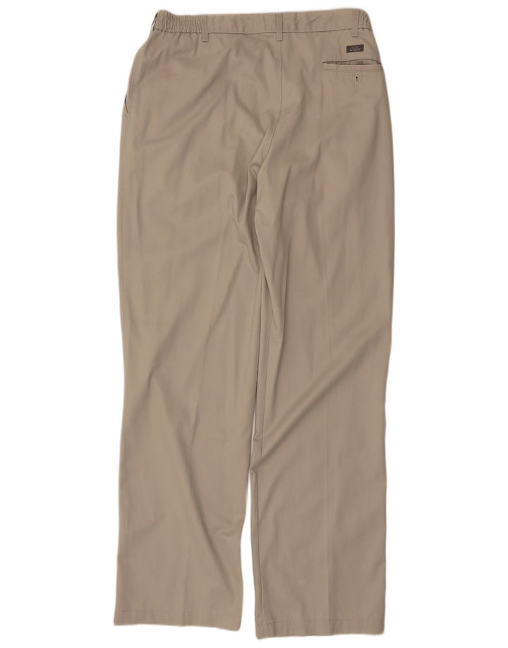 Pantaloni chino con pegged Marks & Spencer da uomo blu W36 L33 Beige