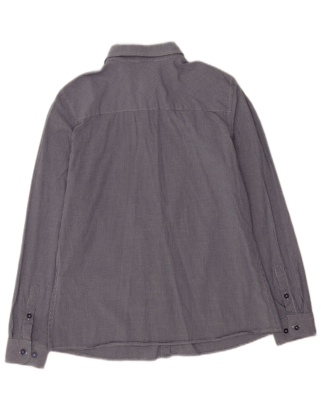 Polo Assn. Camicia da donna EU 38 cotone a quadretti blu navy medio