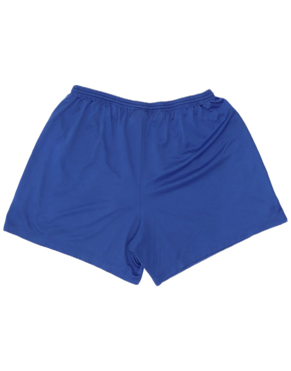 Pantaloncini sportivi da uomo Nike 2XL blu poliestere sportivo