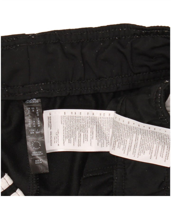 Adidas Womens Tracksuit Trousers Joggers UK 12/14 Medium Black Polyester