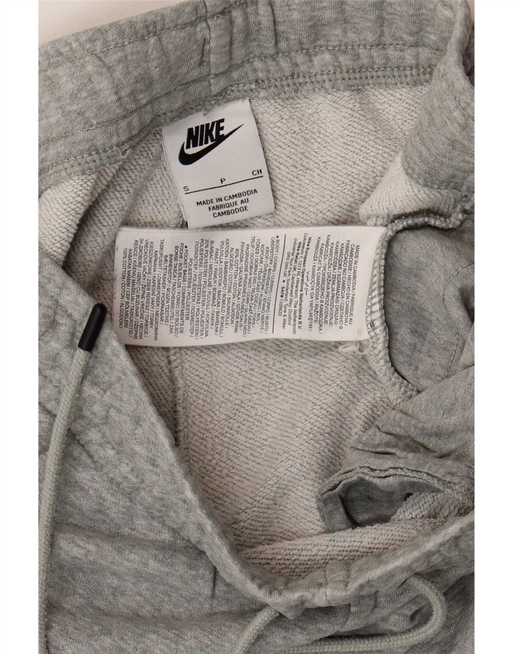 Pantaloni da tuta da uomo Nike Joggers piccoli in cotone grigio