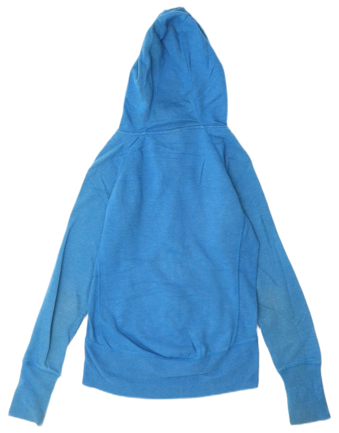 Maglione con cappuccio e zip Reebok da donna UK 10 piccolo blu