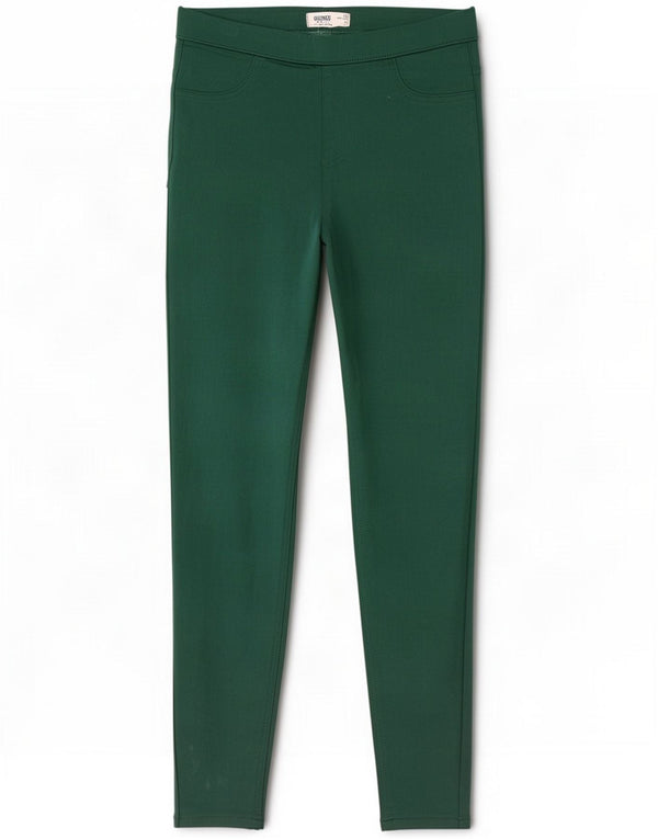 Jeans Jeggings da donna Marks & Spencer UK 12 medio W30 L28 verde