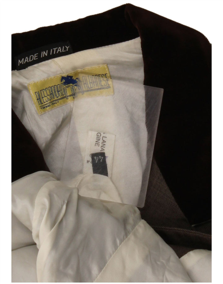 ALESSANDRO ALBANESE Giacca Blazer da Equitazione Donna IT 44 Marrone Medio