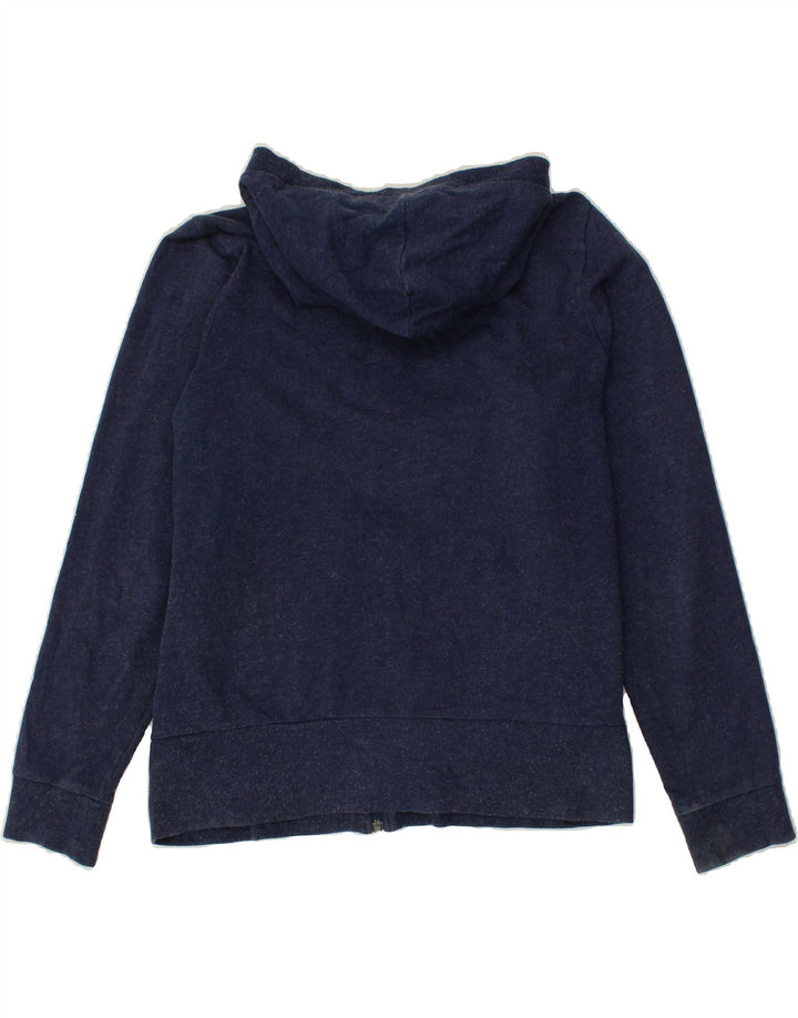 UMBRO Womens Zip Hoodie Sweater UK 16 Large Navy Blue Vintage Umbro and Second-Hand Umbro from Messina Hembry 