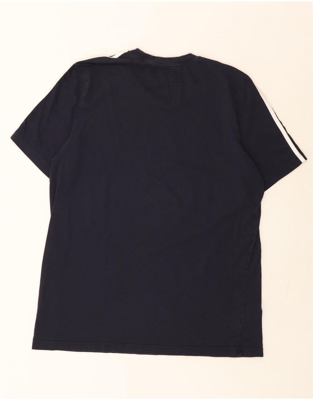 T-shirt da uomo Adidas Top XL blu navy in cotone