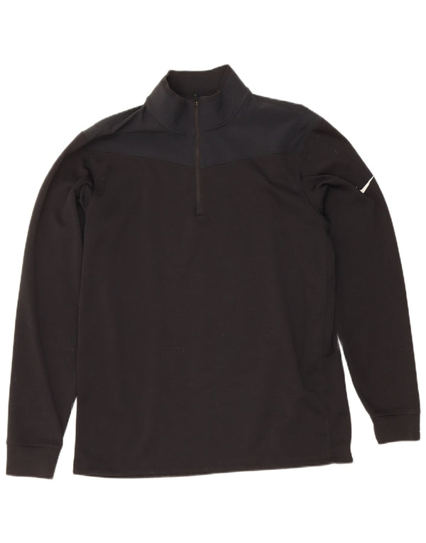 Maglia da tuta Nike Dri Fit Standard Pullover da uomo, colore nero medio