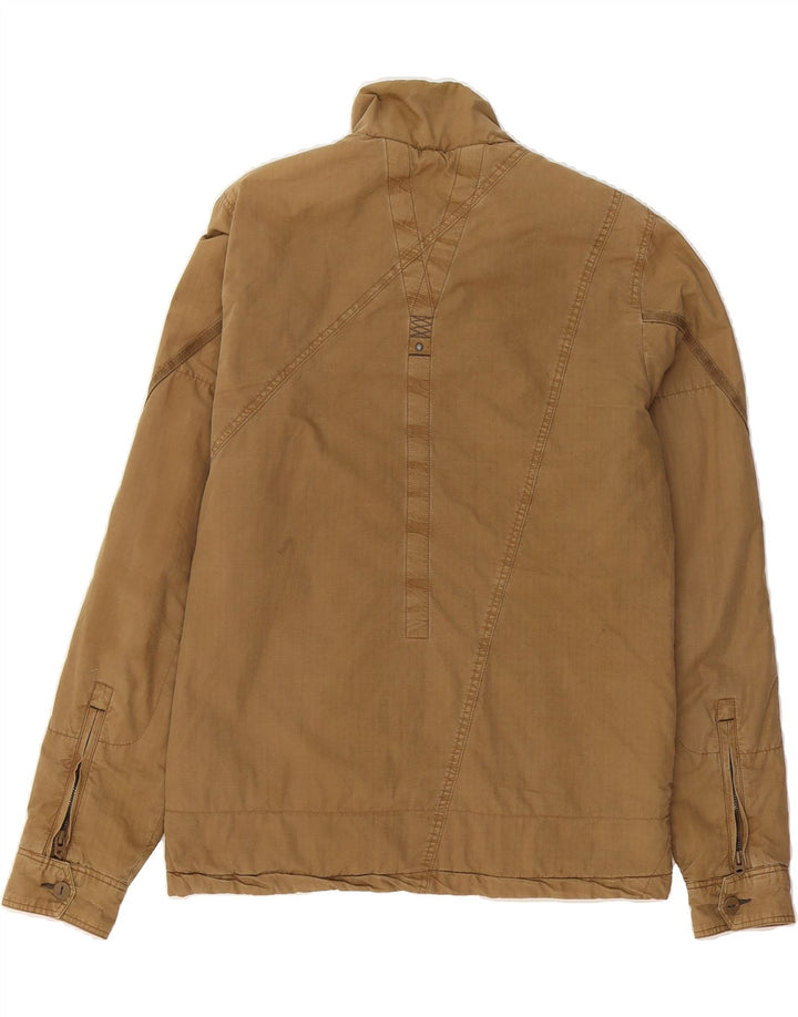G-STAR Mens Military Jacket UK 38 Medium Brown Cotton Vintage G-Star and Second-Hand G-Star from Messina Hembry 