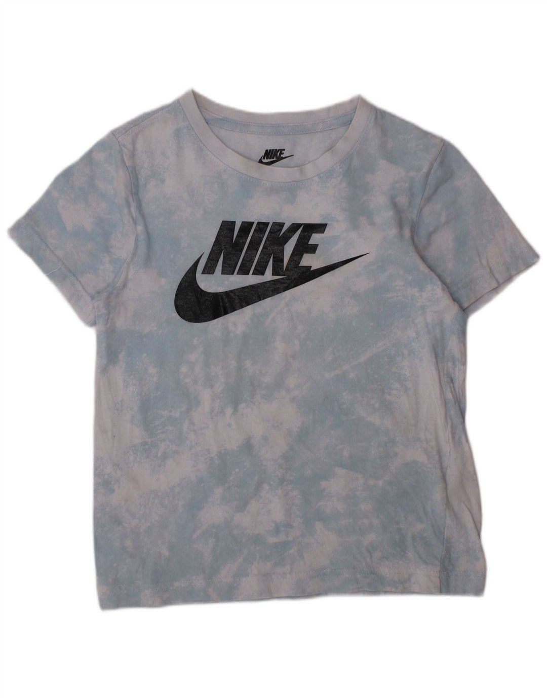 T-shirt grafica NIKE per ragazzi, 6-7 anni, grande, blu, tinta unita