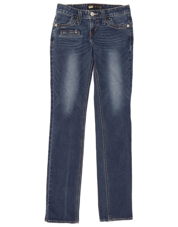 Jeans dritti Demi Curve da donna Levi's W26 L32 cotone blu