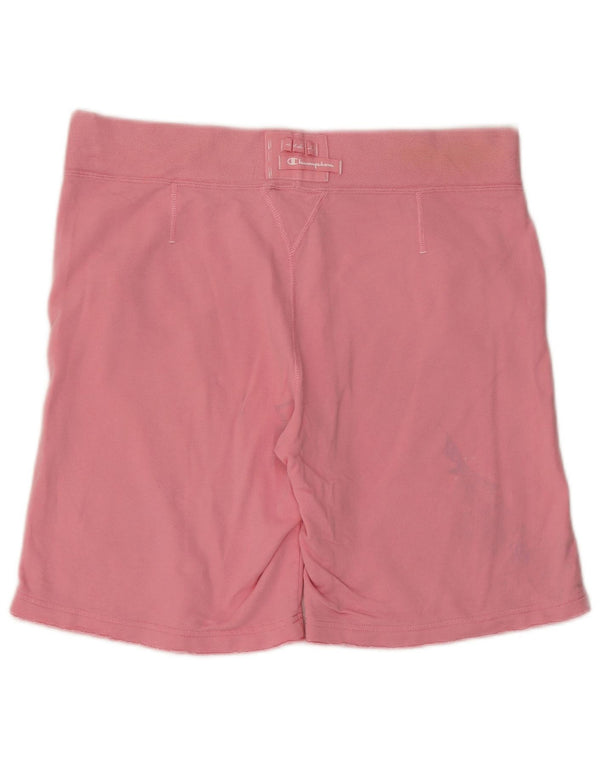 Pantaloncini sportivi Champion da donna Heritage Fit UK 14 cotone rosa medio