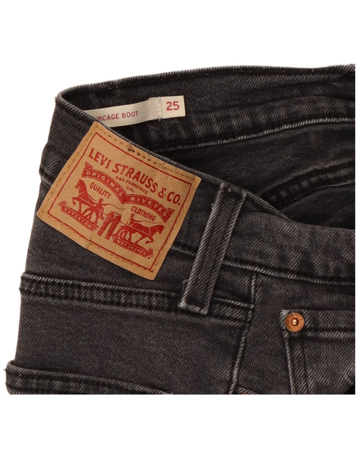 Jeans Levi's Ribcage Bootcut da donna W25 L32 neri