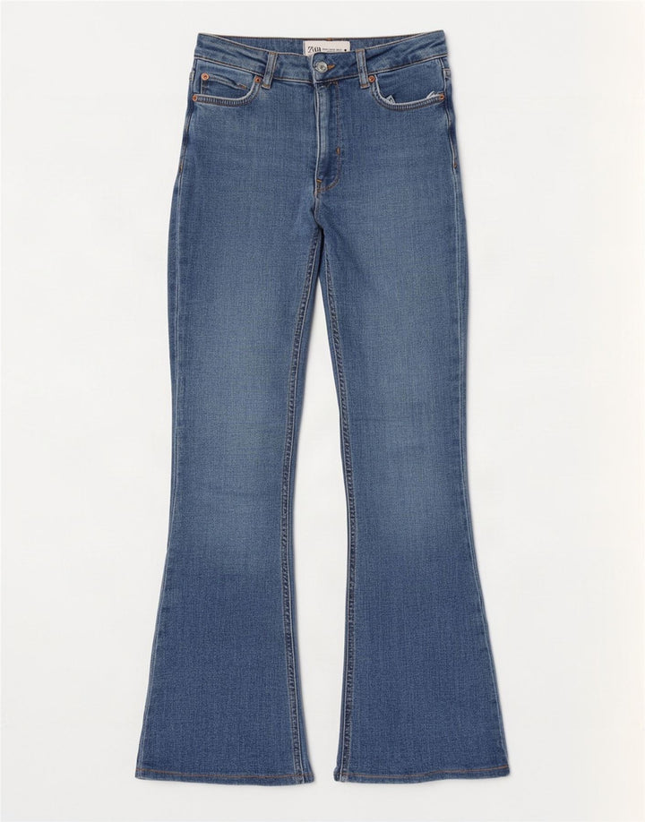 Jeans svasati da donna Zara EU 34 2XS W24 L30 Blu