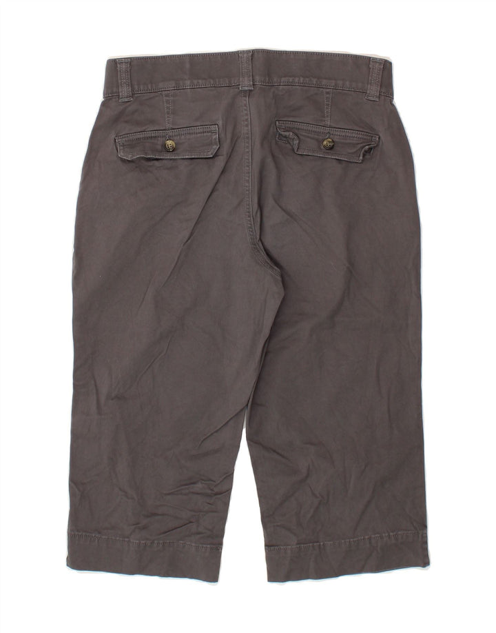 DOCKERS Womens Straight Capri Trousers US 8 Medium W32 L18 Grey Cotton Vintage Dockers and Second-Hand Dockers from Messina Hembry 