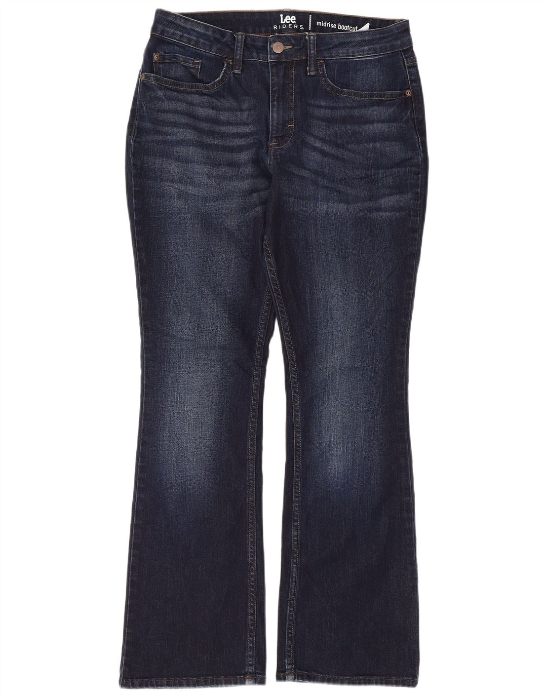 Jeans Lee Bootcut da donna a vita media US 8 Medium W30 L27 Cotone blu navy